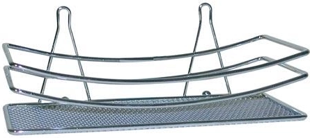 Fürdőszobai polc króm 25 × 11 × 5,5 cm