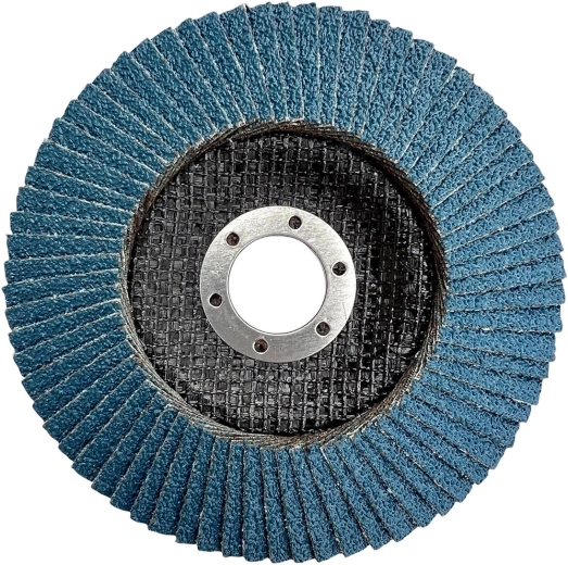 Lamellás csiszolótárcsa 115 × 22,2 mm, szemcseméret 80, cirkónium