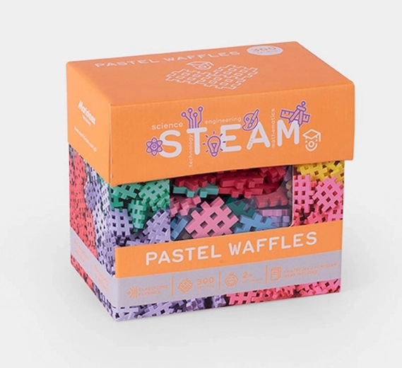 Marioinex Mini Waffle Pastel 300 darabos építőkészlet