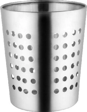 Rozsdamentes evőeszköztartó, 13 cm