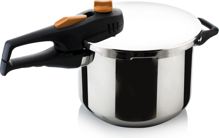 ADAGIO rozsdamentes acél kukta szett 4 l + 6 l narancssárga vezérlővel