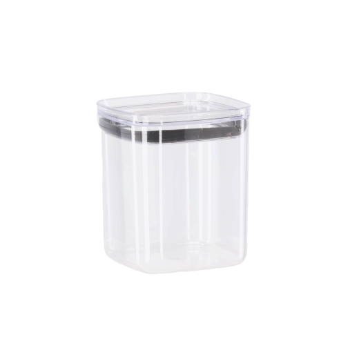 Négyzet alakú élelmiszertároló doboz 1000 ml, szivárgásmentes fedéllel