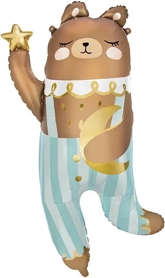 Fólia lufi medve alakú 55 cm x 90 cm