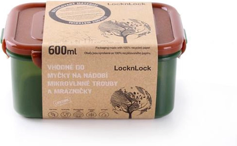 LOCK Eco élelmiszertartó doboz 600 ml