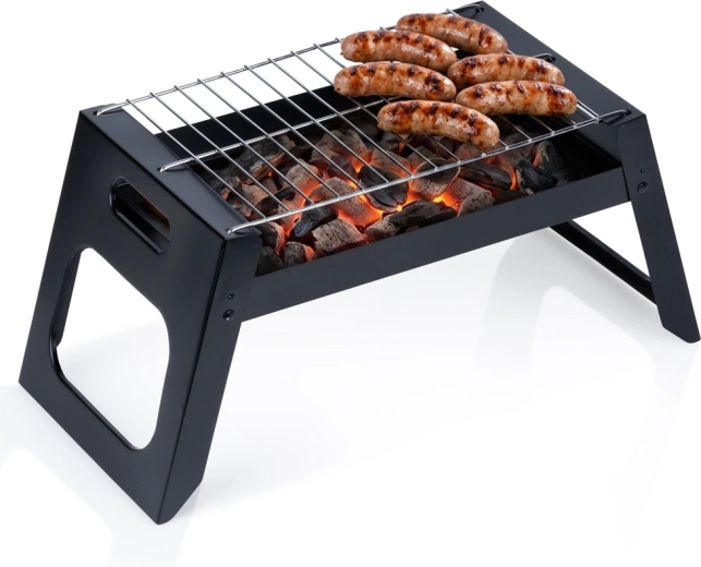 Vilde összecsukható hordozható faszenes grill 46 × 22 × 22 cm