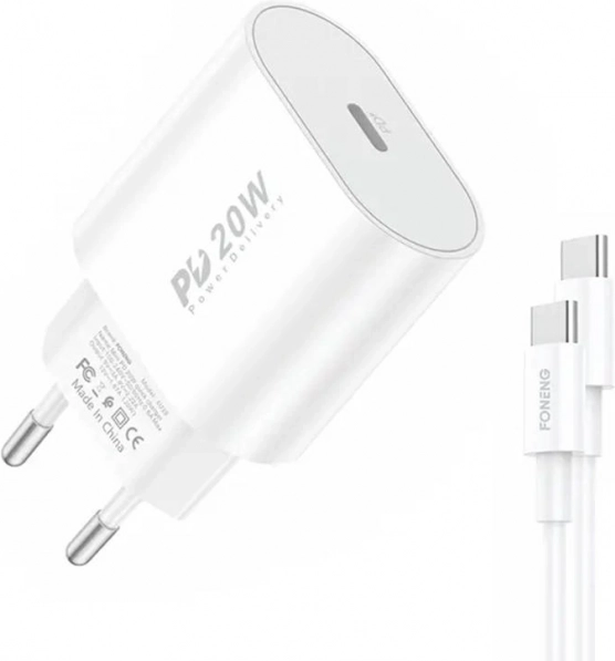 Foneng EU39 gyors töltő USB-C kábellel