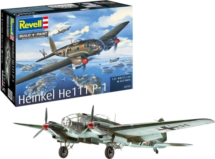 Revell Heinkel He 111P-1 műanyag modell 1:32 méretarányban