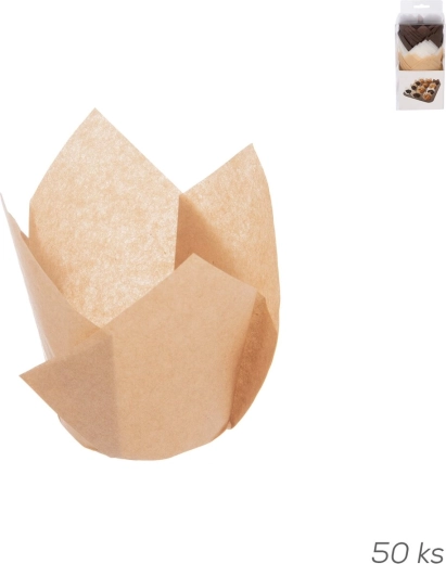 Cukrász papírkosárkák 5 cm, mix, 50 db