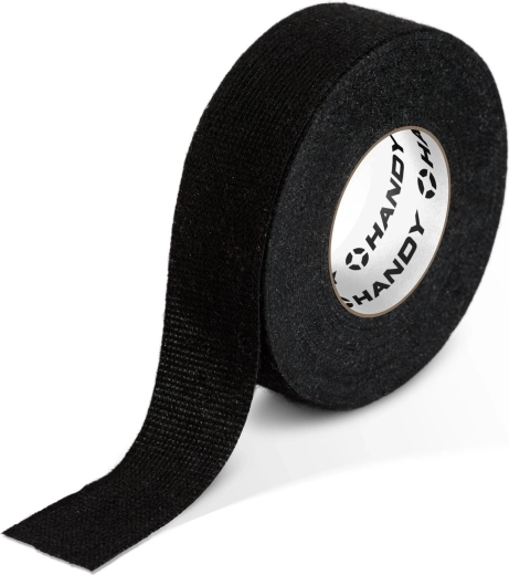 Öntapadó textilszalag kábelkötegekhez, 15 m × 19 mm, fekete