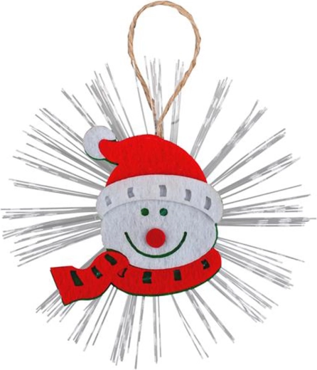 Függesztett karácsonyi LED dekoráció – vegyes motívumok