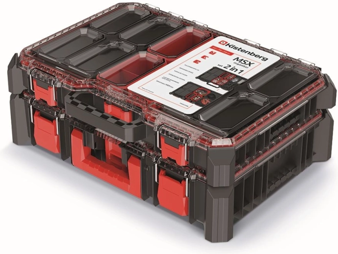 MSX rendezőkészlet 54,3 × 39 × 20 cm, fekete