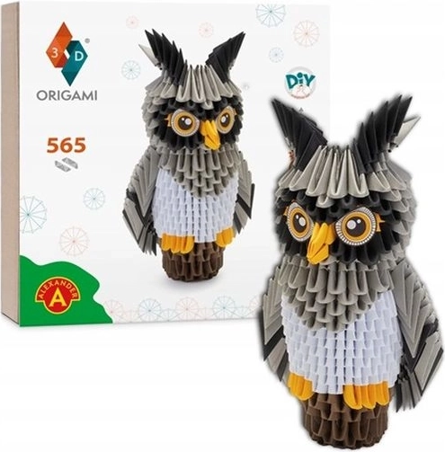 Origami 3D bagoly