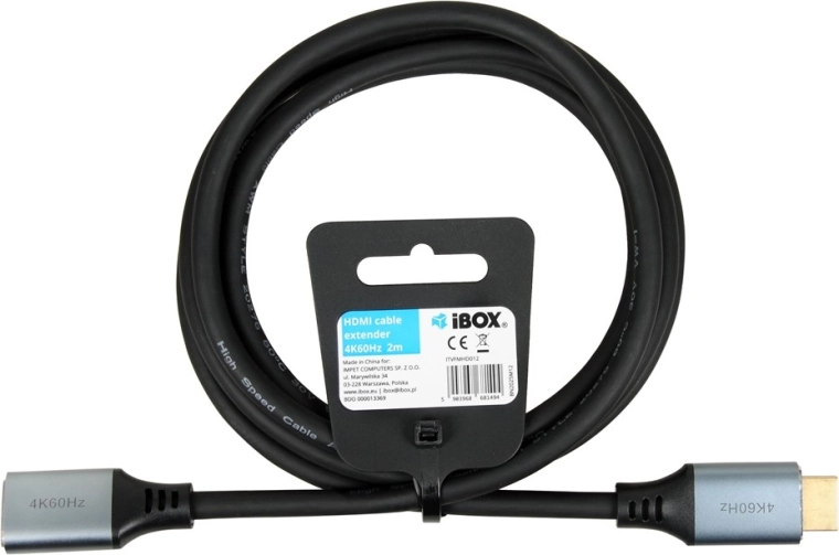 DisplayPort–HDMI kábel 4K 60 Hz, aranyozott csatlakozók, 3 m