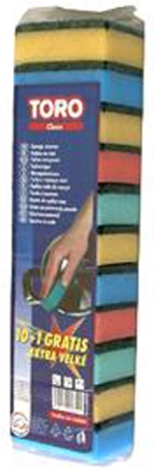 TORO mosogatószivacsok 10+1