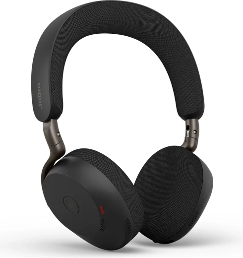 Jabra Evolve3 75 MS vezeték nélküli fejhallgató Link 390c adapterrel, fekete