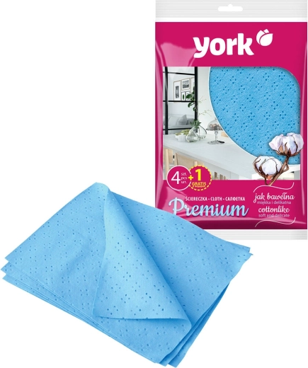 Prémium viszkóz portörlő 35 × 50 cm, 5 db