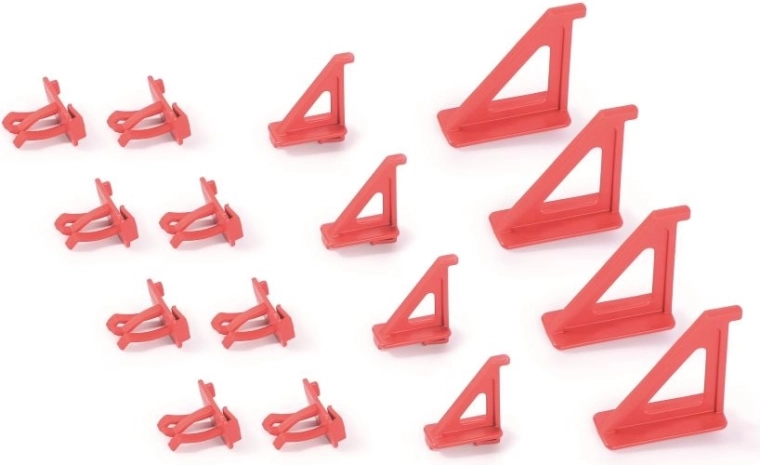 BINEER HOOKS szerszámtartó kampók készlete, 16 db