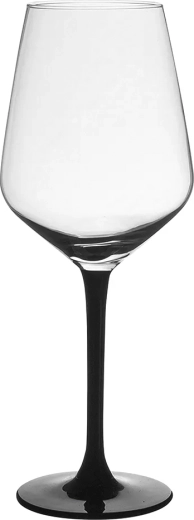 Rubin black vörösboros pohár 370 ml 6 db