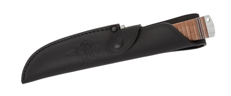 Fekete bőrtok Fällkniven NL4 Frej