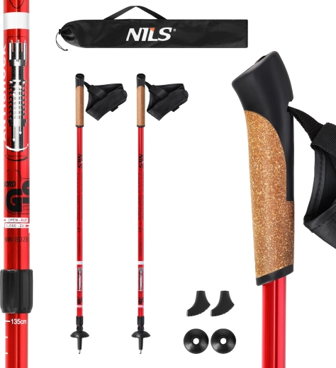NILS Extreme teleszkópos nordic walking botok anti-shock rendszerrel