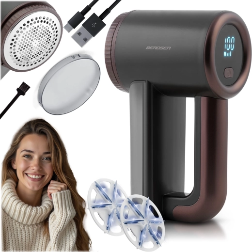 BERDSEN elektromos szöszeltávolító LCD kijelzővel