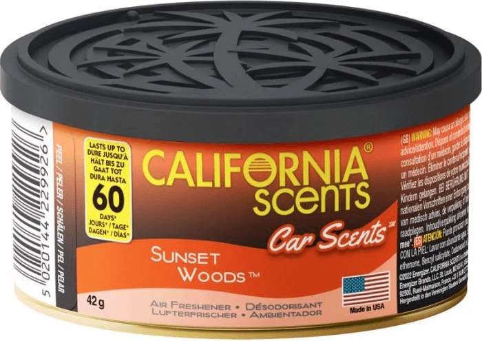California Scents Sunset Woods autóillatosító