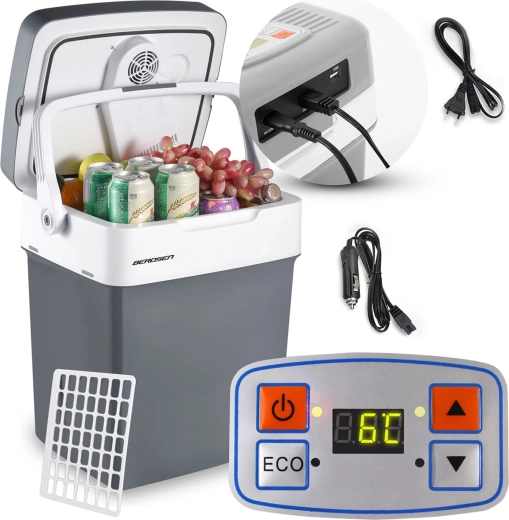 BERDSEN Icemax 29 l autós hűtőláda fűtés és hűtés funkcióval, ECO mód