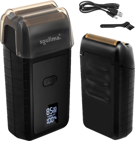 SOULIMA elektromos borotva LED kijelzővel és USB‑C-vel