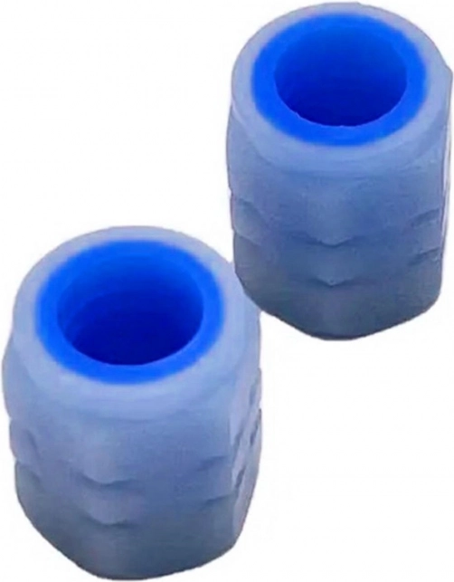 Világító szelepsapka 2 db kék