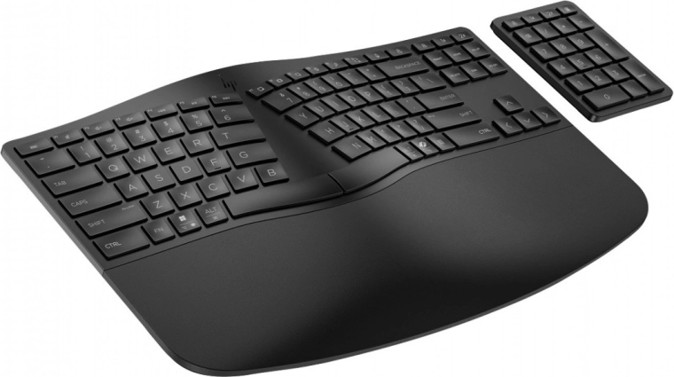 HP 960 ergonomikus vezeték nélküli billentyűzet, fekete