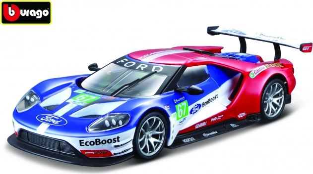 Fém autómodell 1:32 BBURAGO FORD GT Le Mans 2017 #67