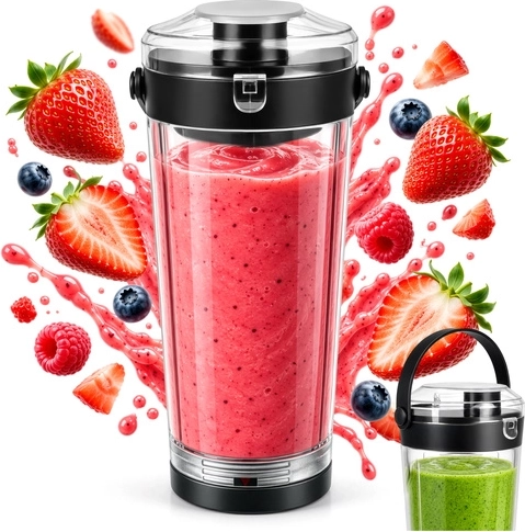 Pótolható edény a Zortiva ShakeWave 600 ml-es hordozható turmixgéphez