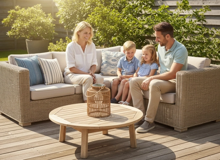 20 cm-es barna napelemes lampion LED-del