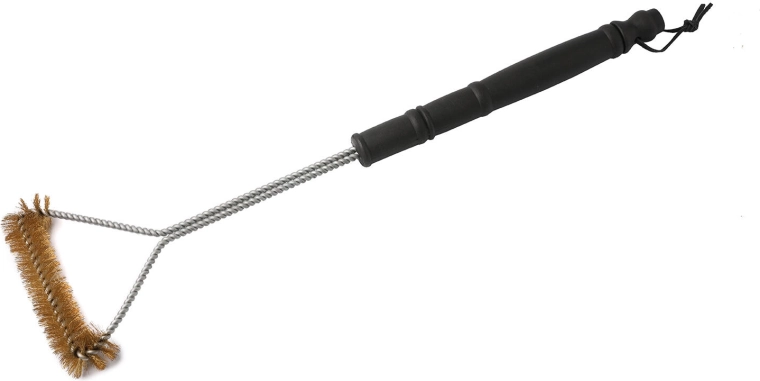 53 cm-es grillsütőtisztító kefe műanyag nyéllel