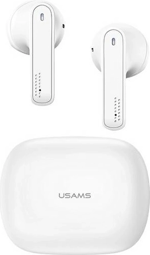 Vezeték nélküli Bluetooth TWS 5.0 USAMS SM Series fülhallgató, fehér