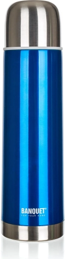 AVANZA rozsdamentes acél termosz 0,75 l kék
