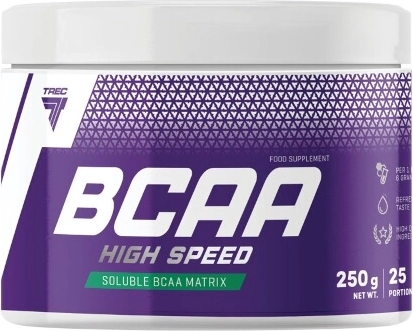 Trec BCAA High Speed 250 g – azonnal oldódó BCAA kaktusz ízzel