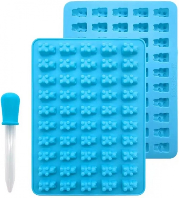 Szilikon forma gumimacikhoz