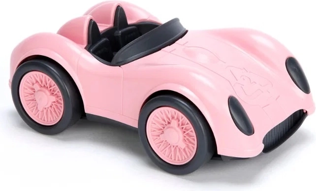 Green Toys rózsaszín versenyautó