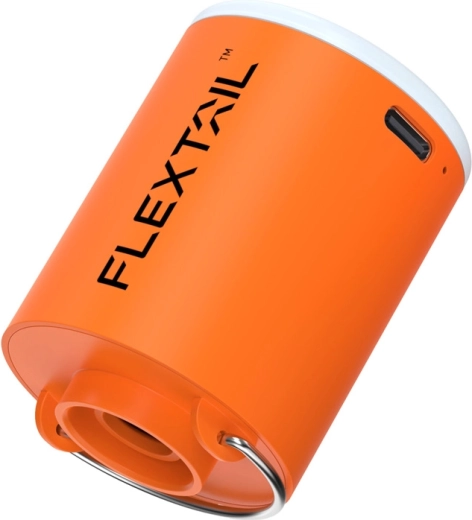 Flextail Tiny Pump X hordozható vezeték nélküli pumpa lámpával (narancssárga)