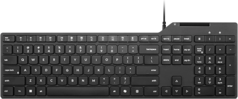 Lenovo USB-A vezetékes billentyűzet Smartcard-olvasóval 5000