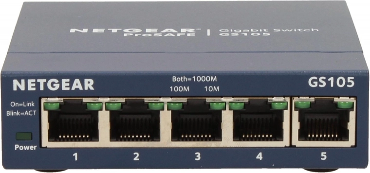 Netgear ProSAFE 5 portos gigabites switch GS105