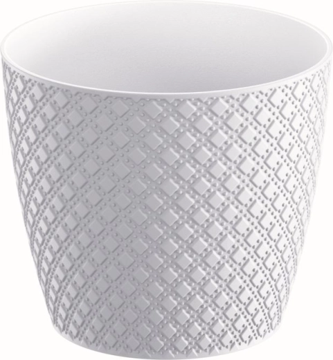 Orient virágtartó, 12,8 cm, fehér