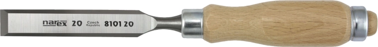 Lapos véső fa nyéllel, 10 mm
