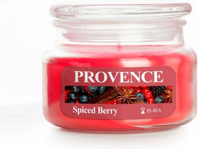 Illatgyertya üvegben PROVENCE spiced berry 200 g