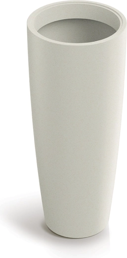 Molio Round Slim virágtartó 38 cm homokszínű