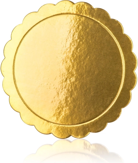 Kétoldalas arany tortaalátét 25,5 cm