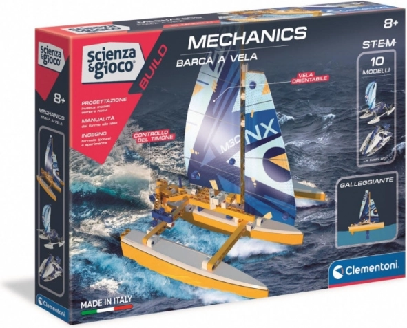 Mechanikai labor Úszó trimarán