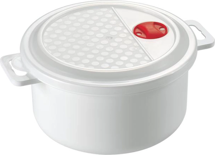 Mikrohullámú sütőbe való műanyag doboz fedéllel, 1,8 l HEIDRUN