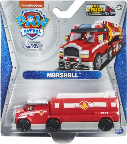 Mancs őrjárat die-cast nagy teherautók – Marshall teherautó